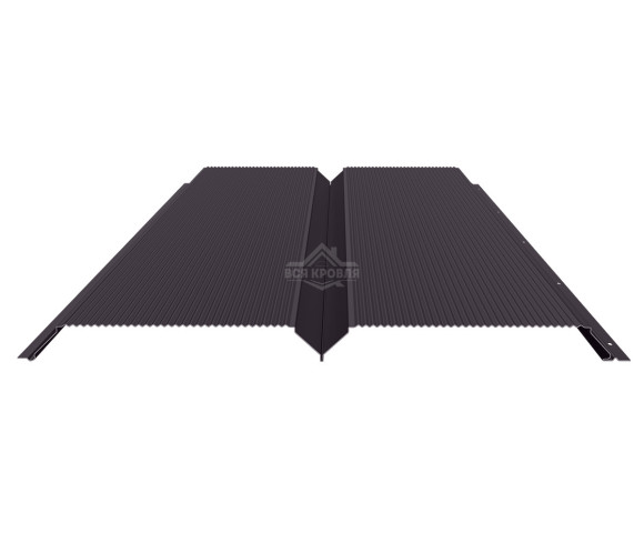 Евробрус с микрогофрой 0.5 MAT RAL 8019