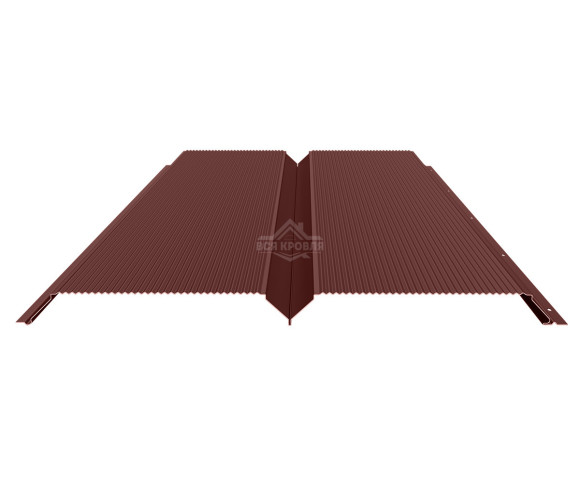 Евробрус с микрогофрой 0.5 MAT RAL 8017