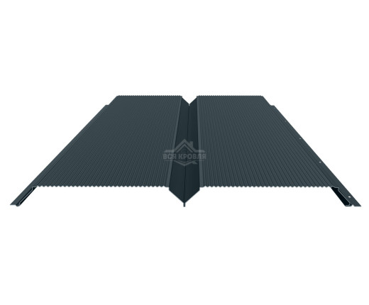 Евробрус с микрогофрой 0.5 Полиэстер RAL 7016