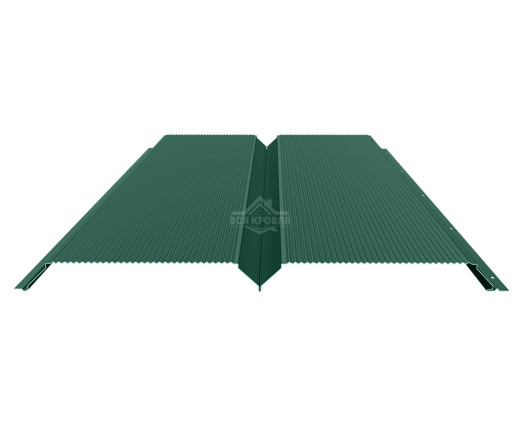 Евробрус с микрогофрой 0.5 MAT RAL 6005