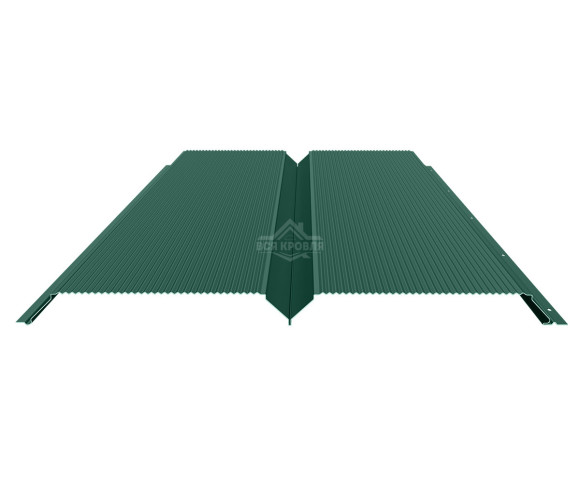 Евробрус с микрогофрой 0.5 MAT RAL 6005