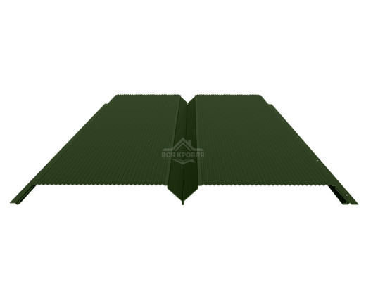 Евробрус с микрогофрой 0.5 Полиэстер RAL 6020