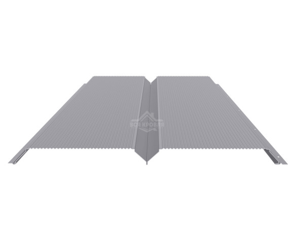 Евробрус с микрогофрой 0.5 Полиэстер RAL 7004