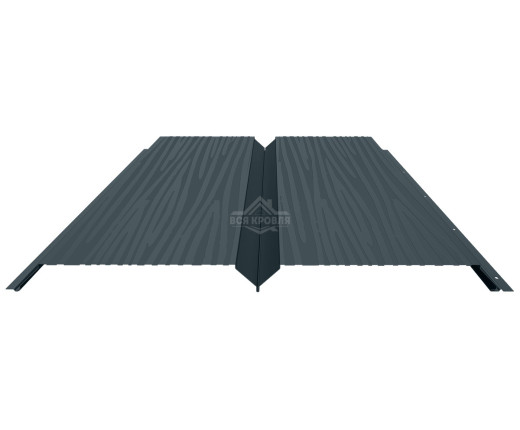 Евробрус с тиснением 0.5 Полиэстер RAL 7016