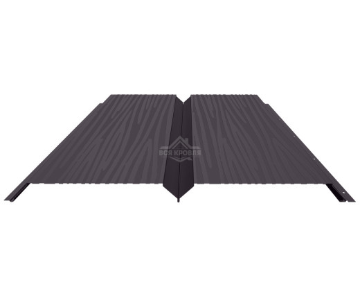 Евробрус с тиснением 0.5 MAT RAL 8019