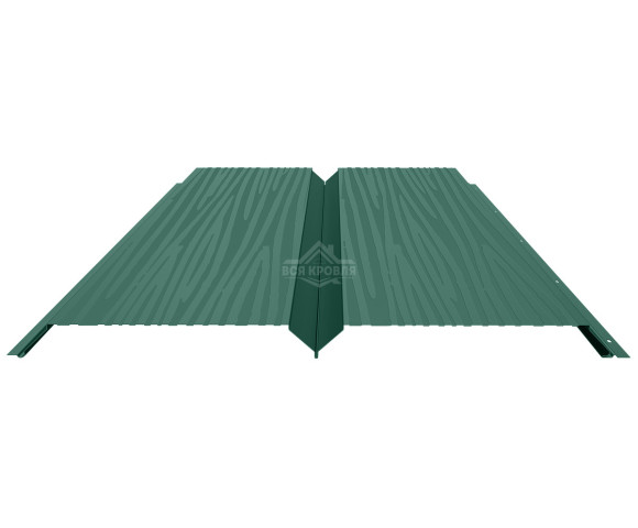 Евробрус с тиснением 0.5 MAT RAL 6005