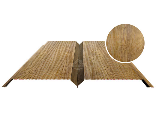 Евробрус с тиснением 0.5 Printech Каштан