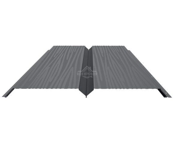 Евробрус с тиснением 0.5 MAT RAL 7024