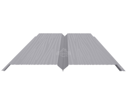 Евробрус с тиснением 0.5 Полиэстер RAL 7004