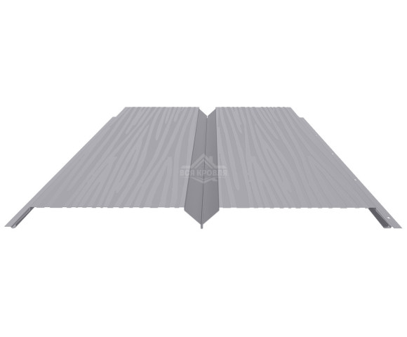 Евробрус с тиснением 0.5 Полиэстер RAL 7004