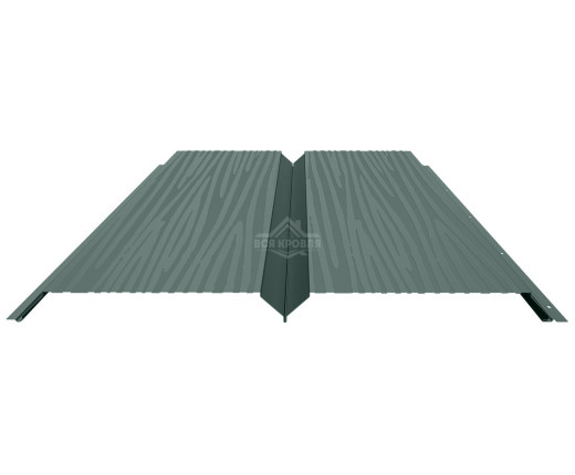 Евробрус с тиснением 0.5 Полиэстер RAL 7005