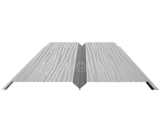 Евробрус с тиснением 0.5 Полиэстер RAL 9006