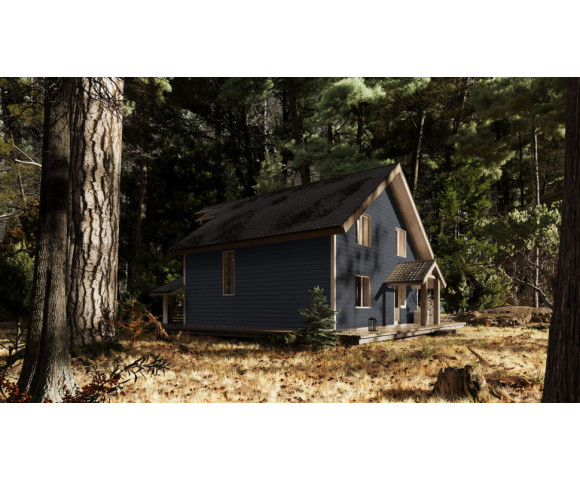 Фиброцементный сайдинг Фибростар Click КР 19 Графитовый серый