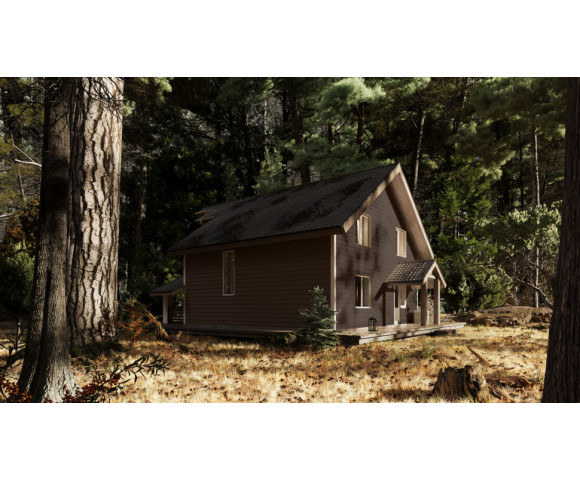 Фиброцементный сайдинг Фибростар Click КР 48 Жженая Земля