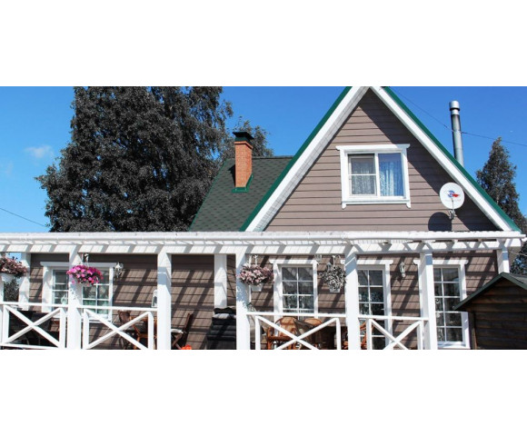 Фиброцементный сайдинг Cedral Lap Wood Земля