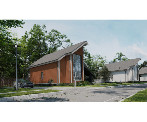 Фиброцементный сайдинг Фибростар Click КР 22 Паприка