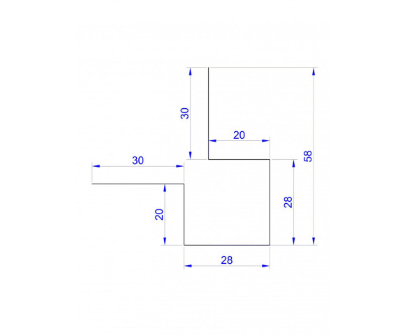 Внешний угол Фибростар Wood PE