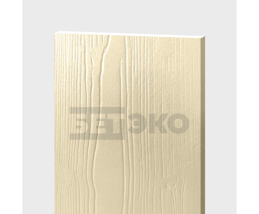 Фиброцементный сайдинг БЕТЭКО Вудстоун Клик шип-паз под кляймер Слоновая кость 1015