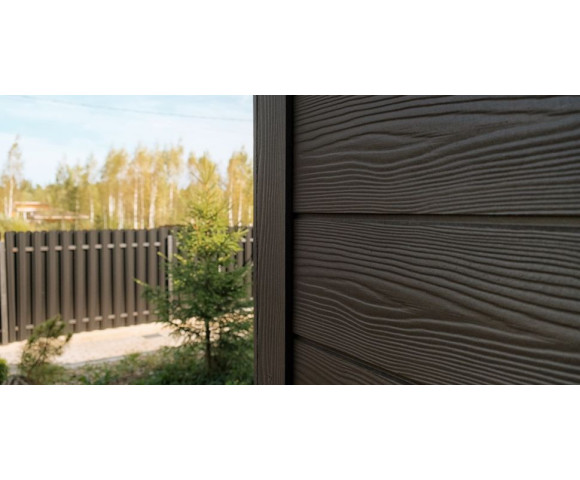 Фиброцементный сайдинг Cedral Click Wood Земля