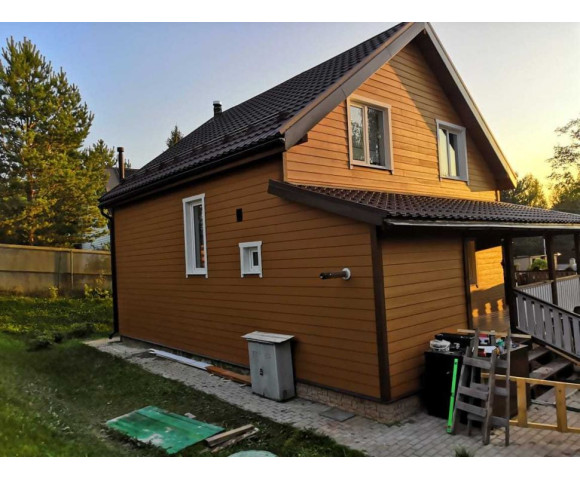 Фиброцементный сайдинг Decover Caramel