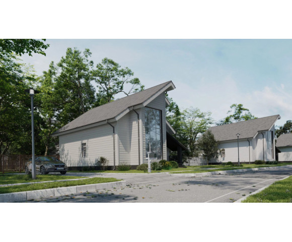 Фиброцементный сайдинг Фибростар Click КР 02 Белый Ландыш