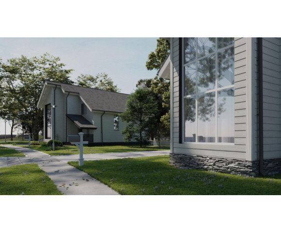 Фиброцементный сайдинг Фибростар Click КР 02 Белый Ландыш