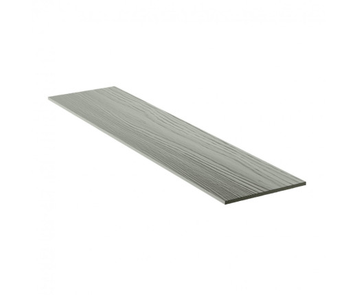 Фиброцементный сайдинг Фибростар Wood КС 17 Серый Нежный