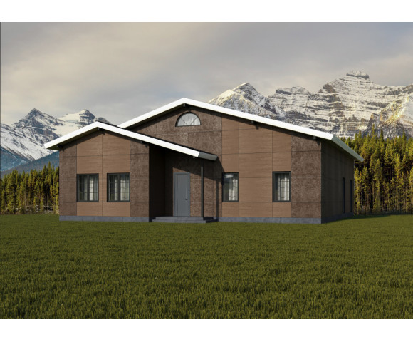 Фиброцементный сайдинг Roofas Board Wood Топаз