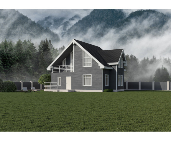 Фиброцементный сайдинг Roofas SIDING Графит