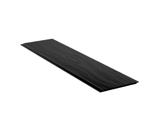 Фиброцементный сайдинг Фибростар Click КР 85 Глубокий черный