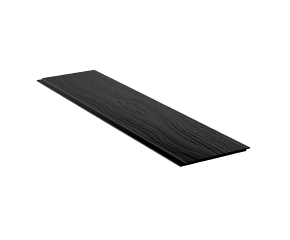 Фиброцементный сайдинг Фибростар Click КР 85 Глубокий черный