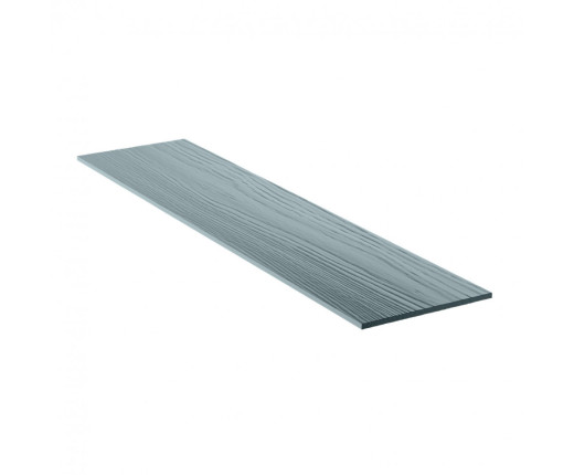 Фиброцементный сайдинг Фибростар Wood КС 18 Серебристо Серый