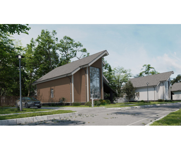 Фиброцементный сайдинг Фибростар Wood КС 47 Молочный шоколад