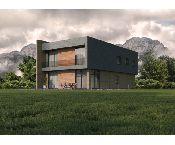 Фиброцементные панели Roofas COLOR Line Green