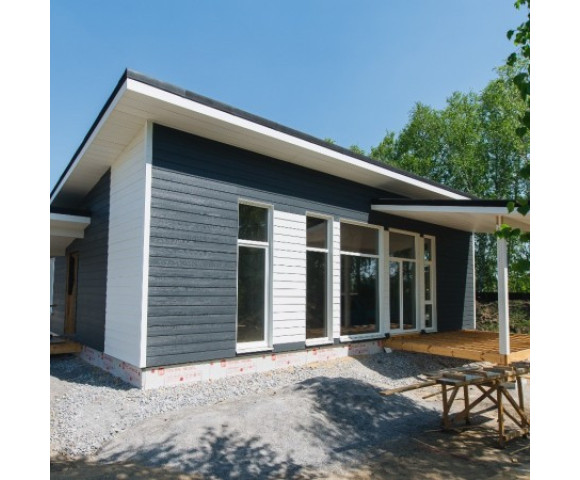 Фиброцементный сайдинг Decover Gray