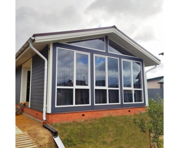 Фиброцементный сайдинг Decover Gray