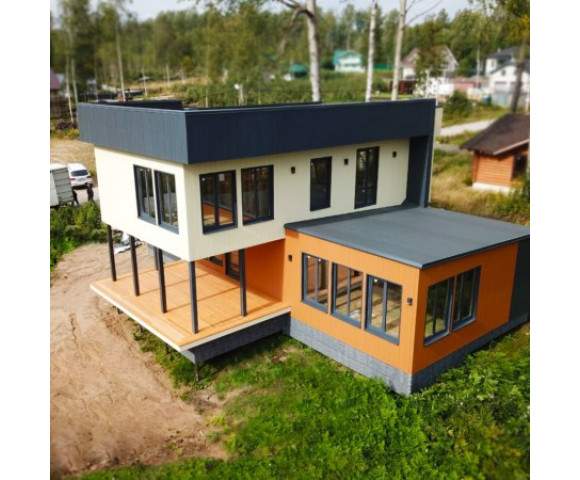 Фиброцементный сайдинг Decover Gray