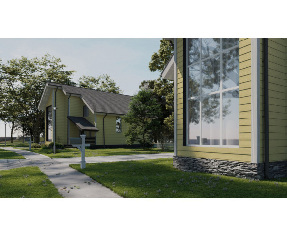 Фиброцементный сайдинг Фибростар Click КР 08 Спелая Груша