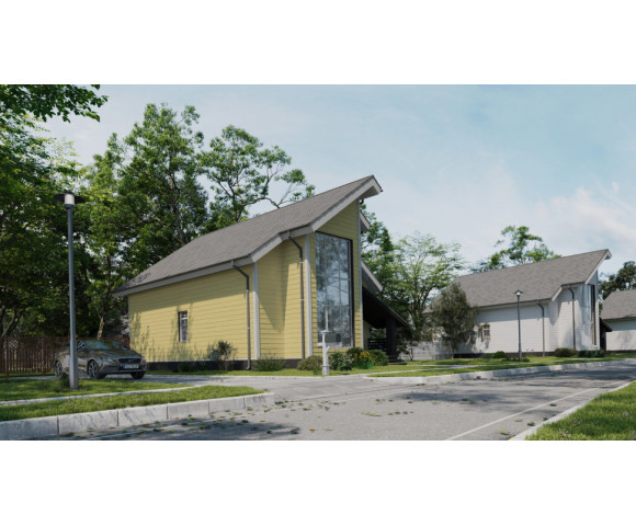 Фиброцементный сайдинг Фибростар Click КР 08 Спелая Груша