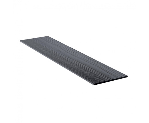 Фиброцементный сайдинг Фибростар Wood КС 19 Графитовый серый