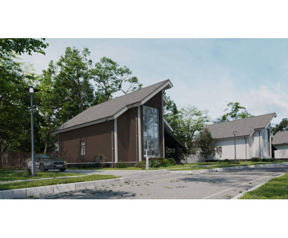 Фиброцементный сайдинг Фибростар Wood КС 48 Жженая Земля