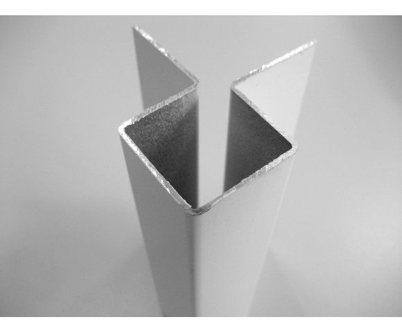 Внешний симметричный угловой профиль (алюминий)