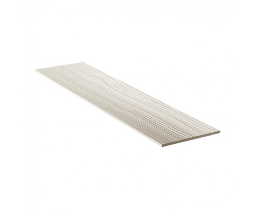 Фиброцементный сайдинг Фибростар Wood КС 02 Белый Ландыш