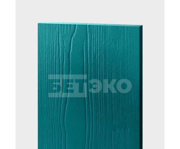 Фиброцементный сайдинг БЕТЭКО Вудстоун Клик шип-паз под кляймер Бирюза 5021