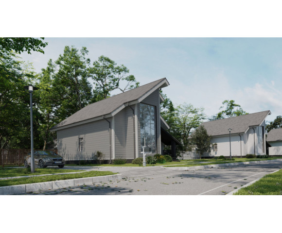 Фиброцементный сайдинг Фибростар Click КР 16 Серый Минерал