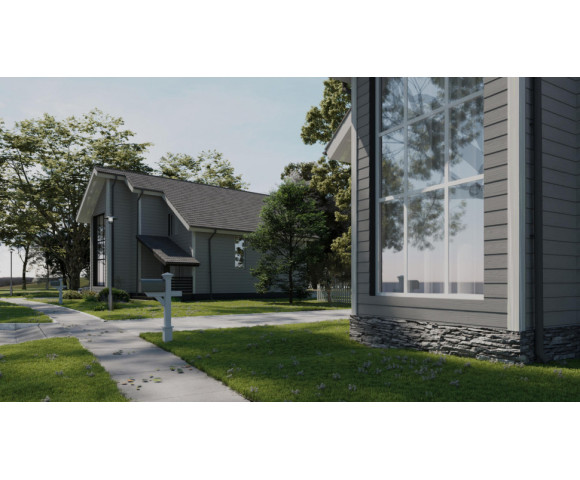 Фиброцементный сайдинг Фибростар Click КР 16 Серый Минерал