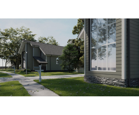 Фиброцементный сайдинг Фибростар Click КР 45 Полевой Валун