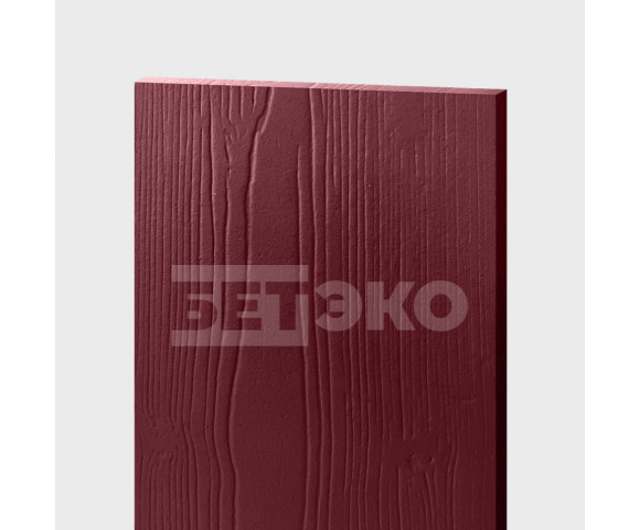 Фиброцементный сайдинг БЕТЭКО Вудстоун Клик шип-паз под кляймер Бордо 3005