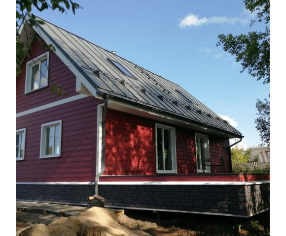 Фиброцементный сайдинг Decover Bordo