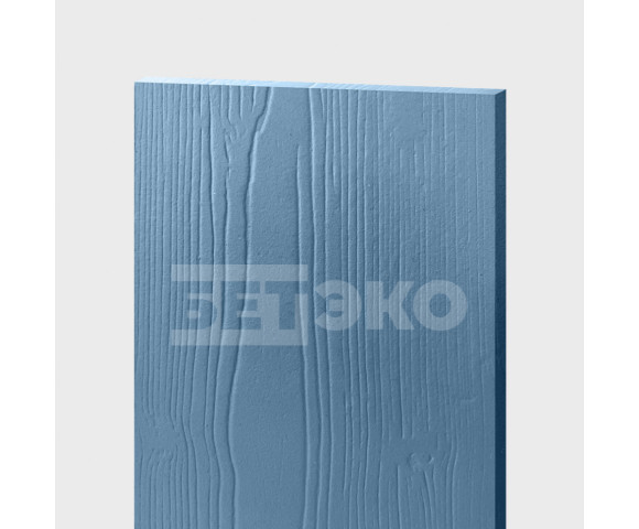 Фиброцементный сайдинг БЕТЭКО Вудстоун Клик шип-паз под кляймер Голубой 5024